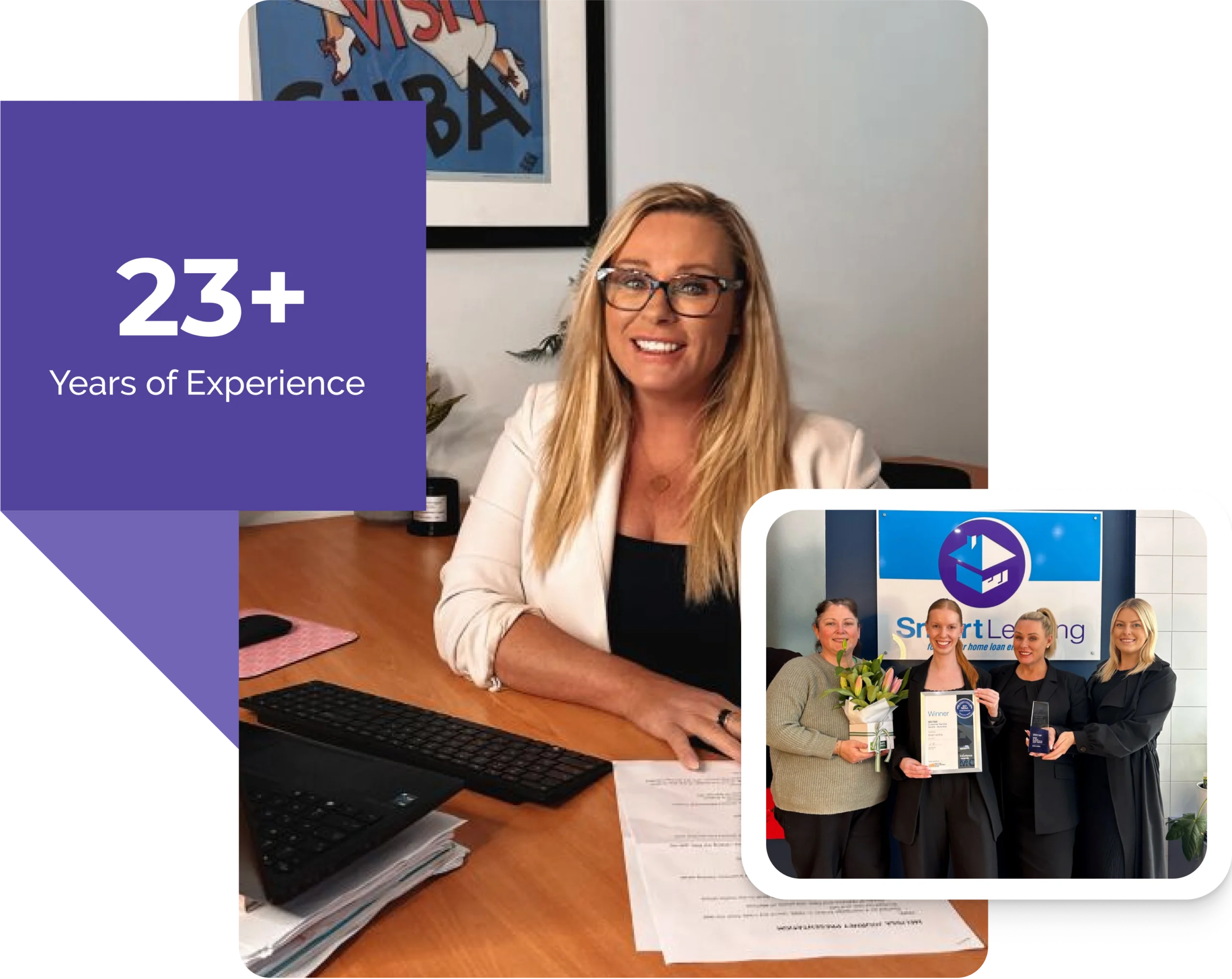 Smart Lending team showcasing years of mortgage experience in Melbourne